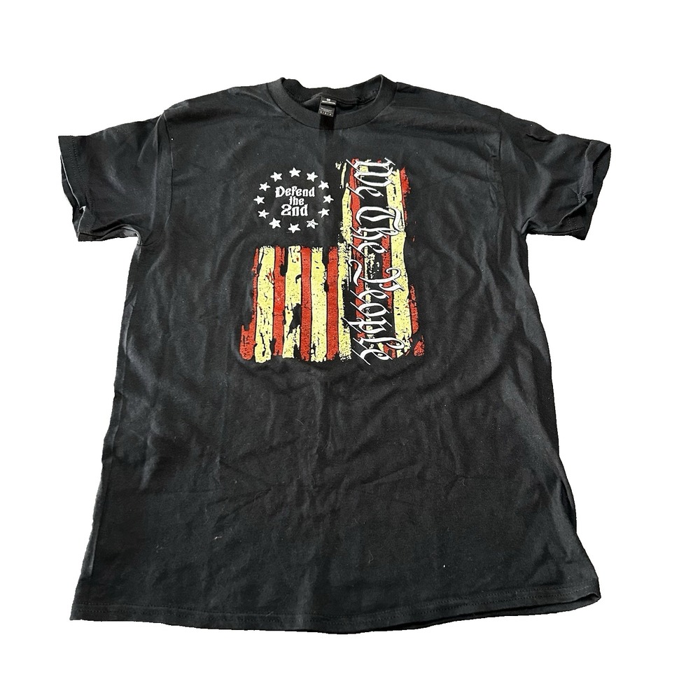 We The People US Flag American Pride Constitution‎ Patriotic T-shirt M Medium